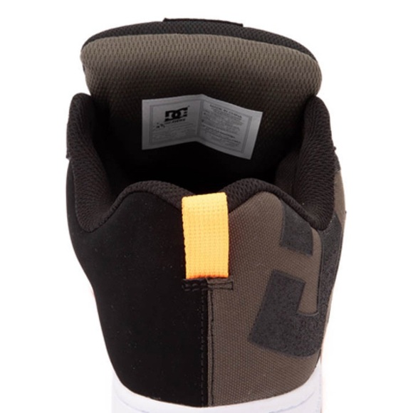 DC Black and Brown Skate Shoes - Picture 2 of 4